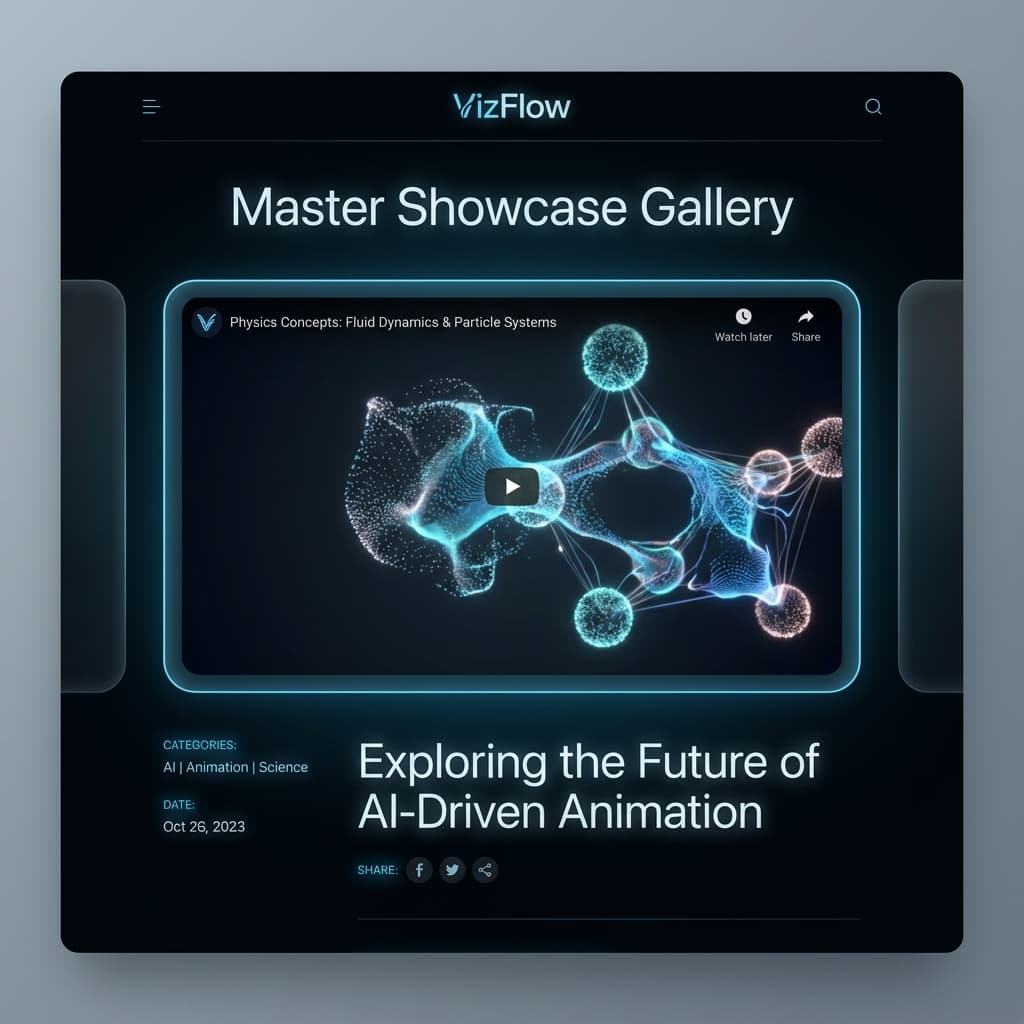 VizFlow Showcase Gallery: Stunning AI Animation Case Studies